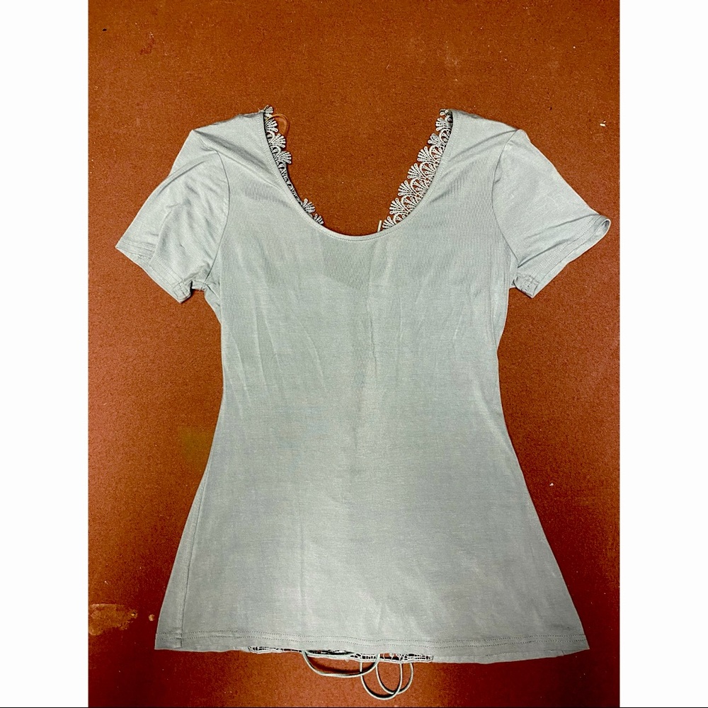 Baby green blouse